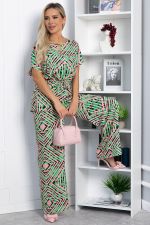 Костюм Аксиома успеха (зелено-розовый) К15337-5М LT Collection