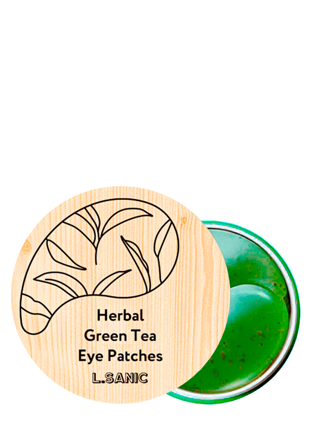 L.Sanic Herbal Green Tea Hydrogel Eye Patches Гидрогелевые патчи с экстрактом зеленого чая