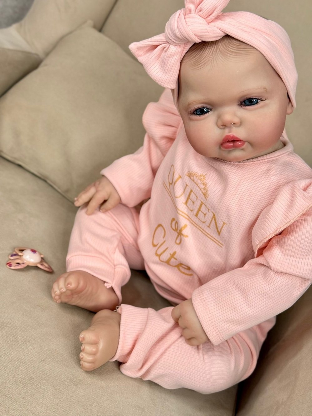 Кукла Реборн мягконабивная 60см (FA-942)