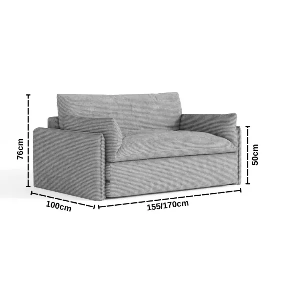 Диван KUMO, серый