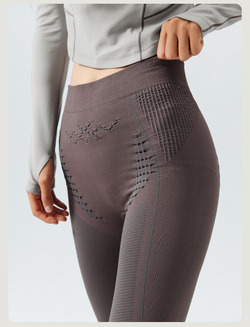 Легинсы Nothomme BLUE Seamless Knit Sports Base Layer Tights