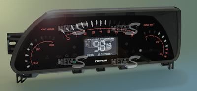 Электронная комбинация Niva 4*4 GAMMA GF-616