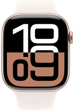 Смарт-часы Apple Watch Series 10 S/M 42 мм золотистый-белый