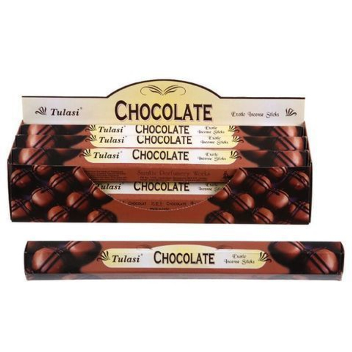 Tulasi Chocolate шестигранник Благовоние Шоколад