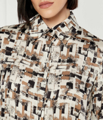 Рубашка Liu Jo - коричневый(WF4418 T2735)