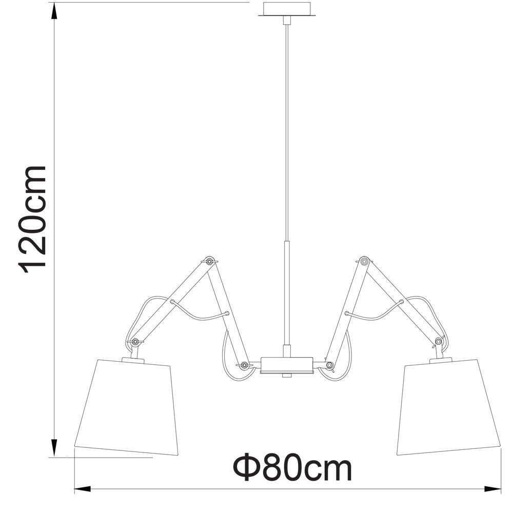 Подвесная люстра Arte Lamp A5700LM-5WH