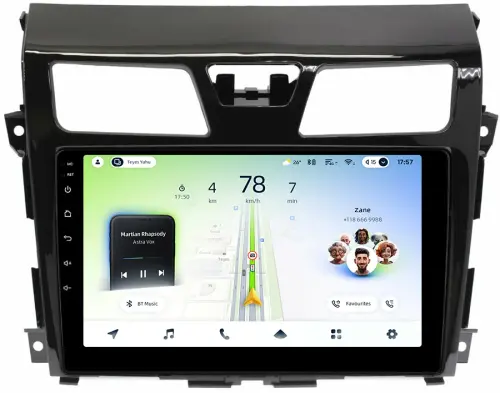 Магнитола для Nissan Teana L33 2014-2016 - Teyes CC4L монитор 10.1" IPS, Android 14, Быстрая, Snapdragon 662, CarPlay, 4G SIM-слот