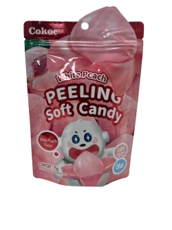 Жевательный мармелад 3D в форме персика ( 2уп по 75гр)