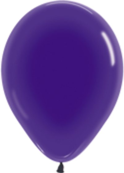 Латексный шар кристалл фиолетовый 12"