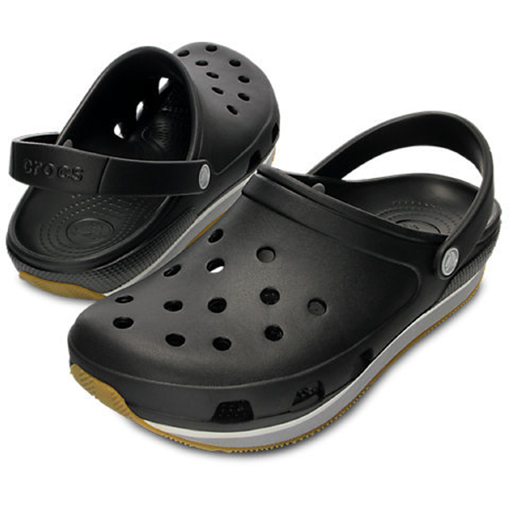 Сабо Crocs Retro Clog Black / Light Grey