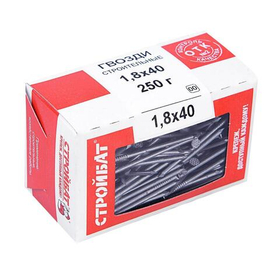 Гвозди строительные 1,8x40 (0,25 кг)