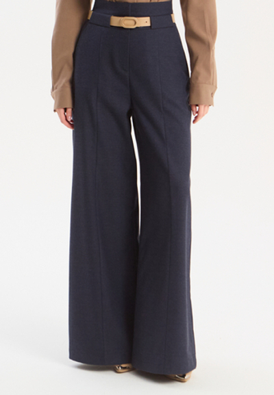 Брюки на высокой посадке