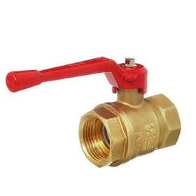 Кран шаровой 11Б27п1 Ду15-50 вр/вр, рычаг, для воды, БАЗ