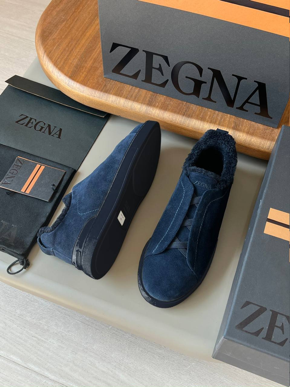 Кеды Zegna