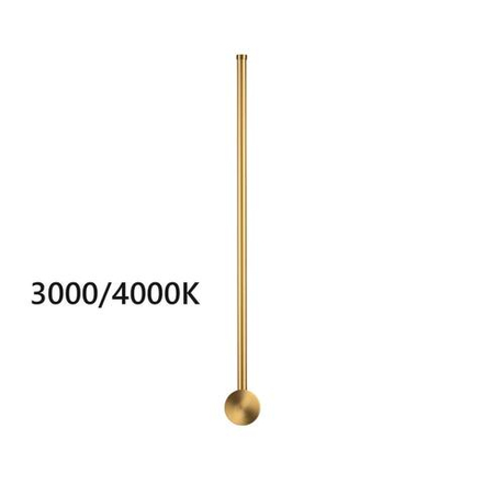 4335/12WGP HIGHTECH ODL23 299 золото Настенный светильник IP20 LED 12W 525Лм 3000K/4000K (перекл. ч/з тумблер на драйвере) FILLINI