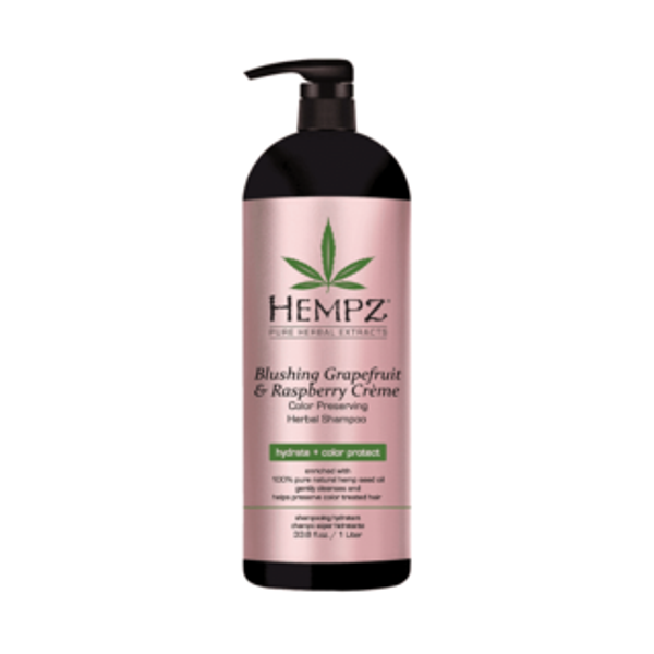 Hempz Blushing Grapefruit Shampoo 1000мл - Шампунь для окрашенных волос