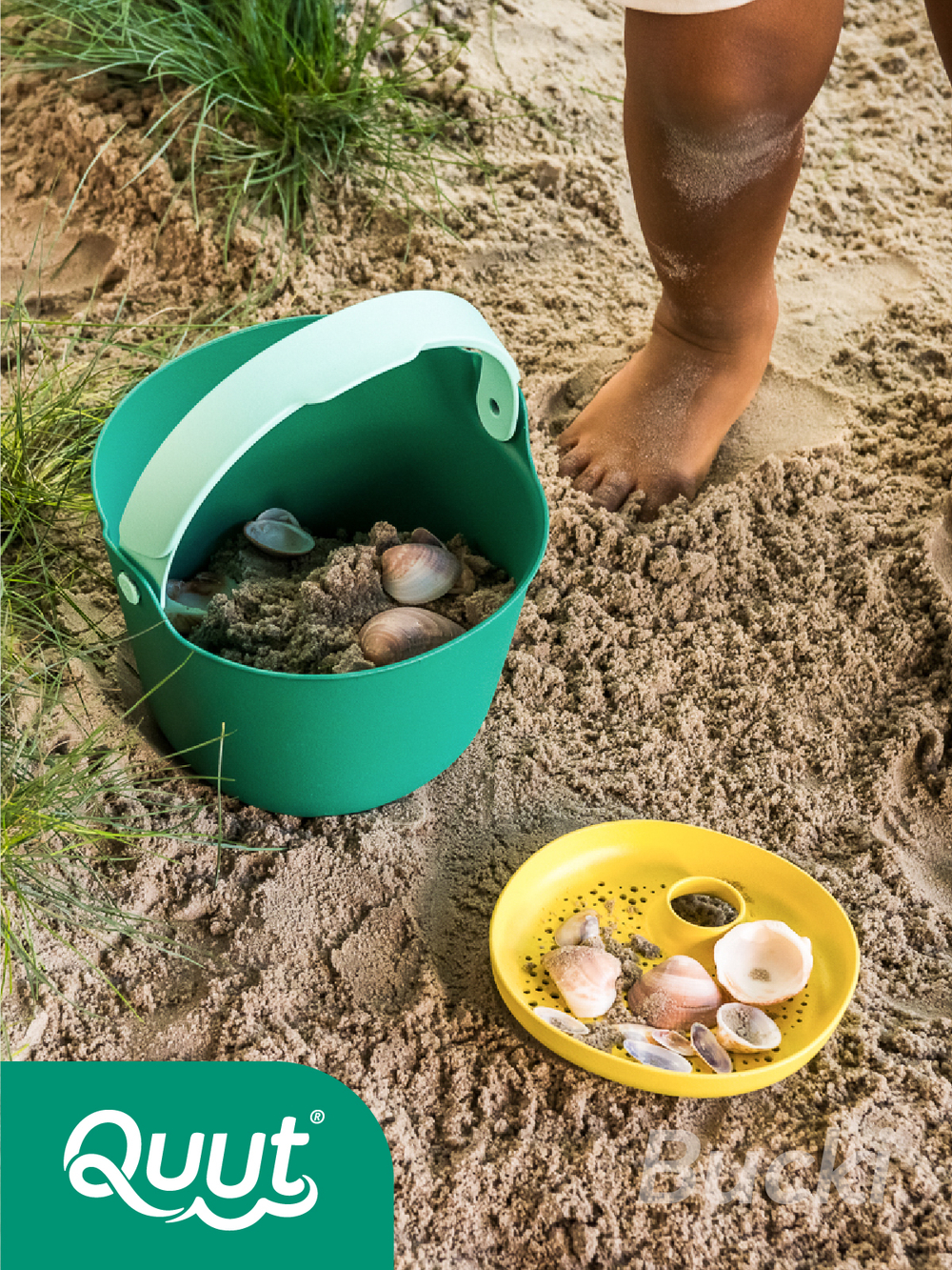 Ведёрко с ситом Quut Bucki