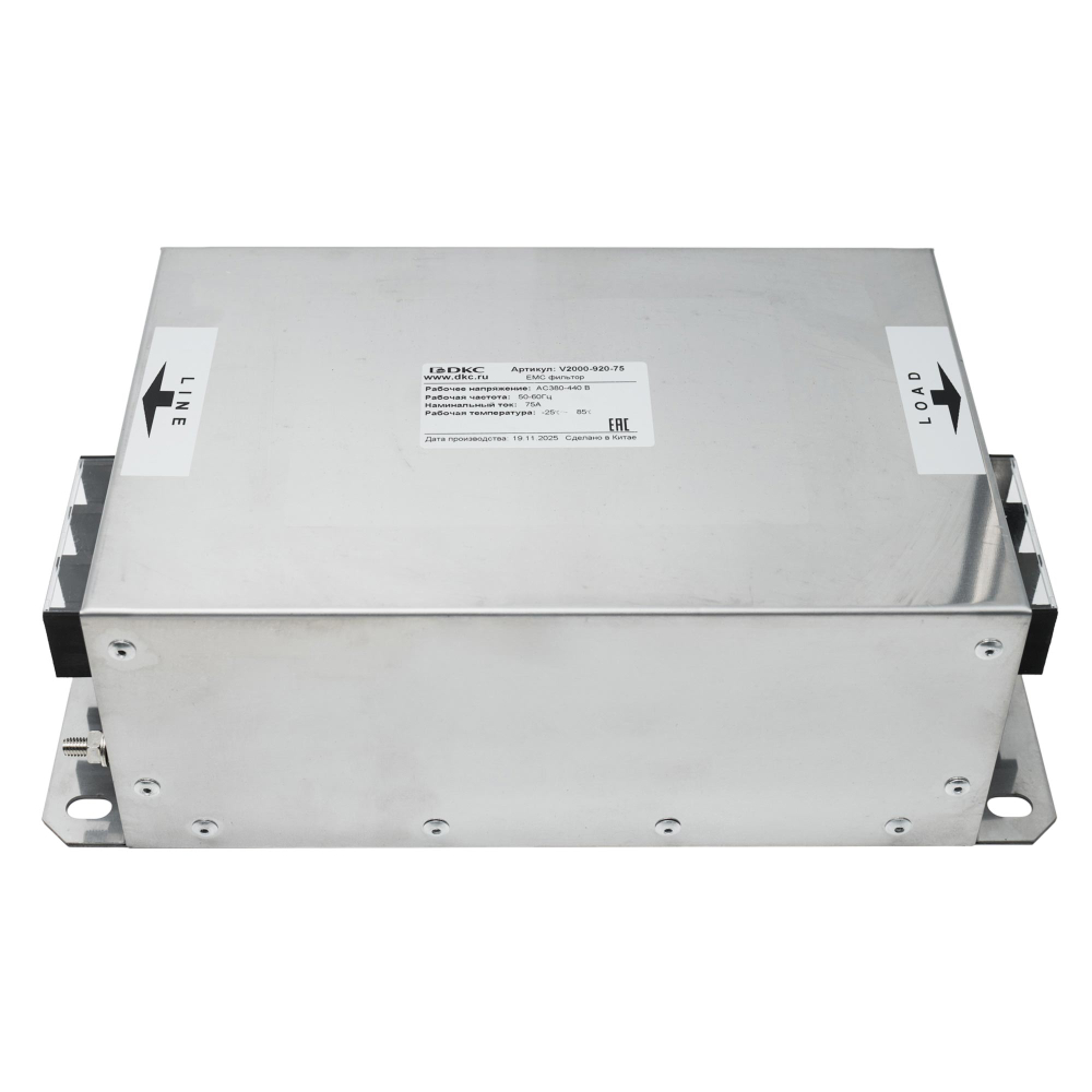 3-х фазный ЭМС фильтр для преобразователей частоты серии V2000