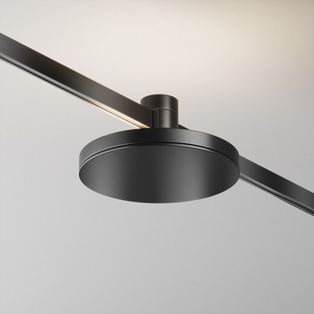 Накладной светильник Maytoni Plato TR152-1-7W4K-B