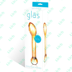 Золостистый стеклянный стимулятор простаты, 17 см