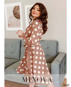 Платье 1078Н-пудровый Minova