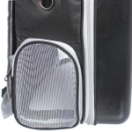 Рюкзак - переноска для животных «СТИЛЬНЫЙ БРО», цвет синий, 32*17*42/до13кг (Пакет и Лейбл)