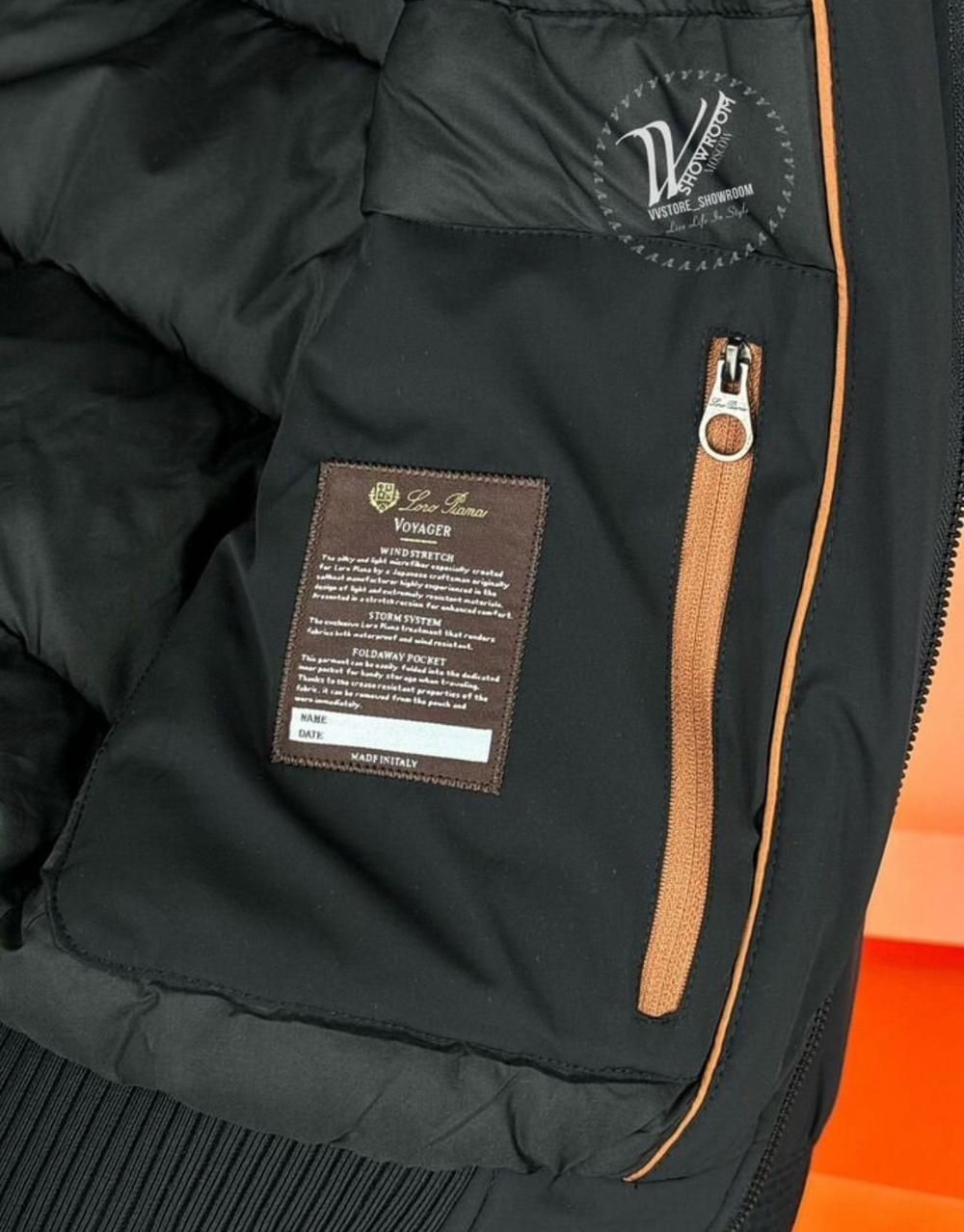 Утеплённая куртка Loro Piana с мехом