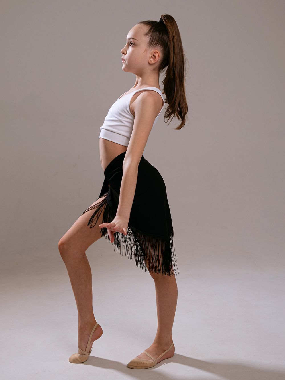 Юбка-косынка Young Lady Oil, Черный