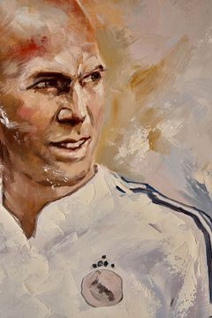 Картина Зинедин Зидан TD129 Zidane Teona Decor