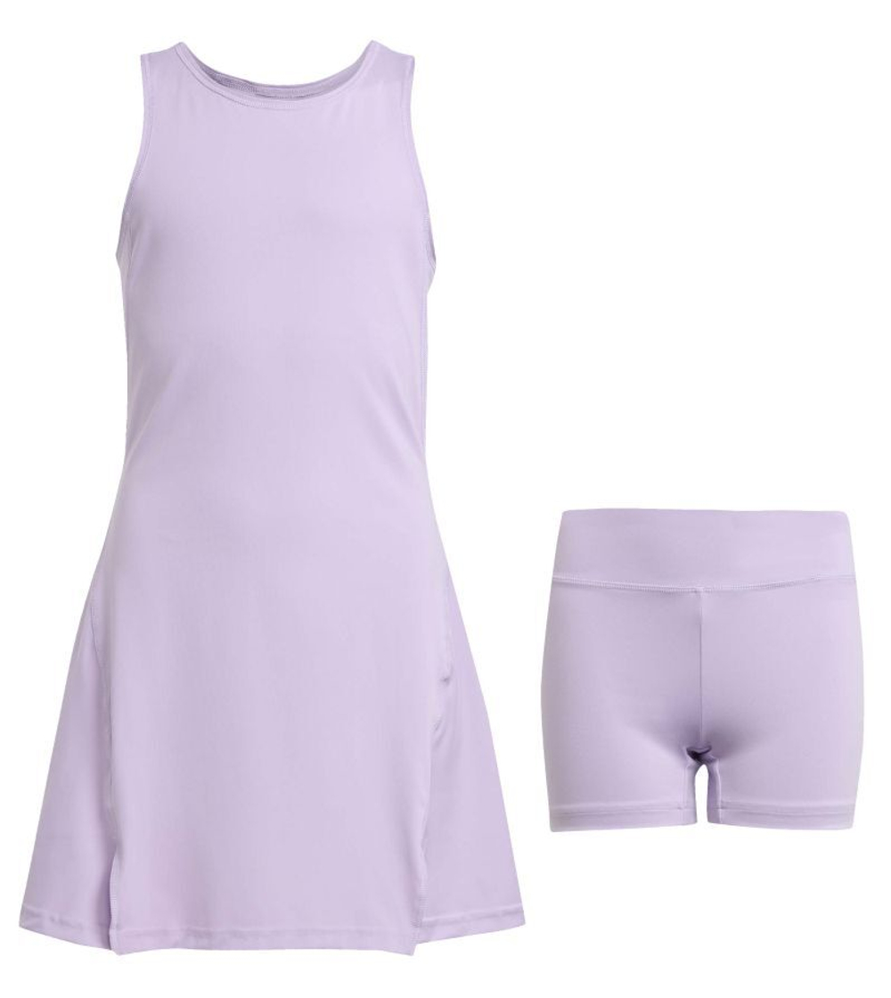 Детское платье Adidas Girls Club - powder plum