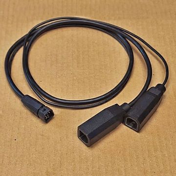 Y-кабель разветвитель 9 M для Humminbird Side Imaging и Dual Beam (replacment 720101-1)