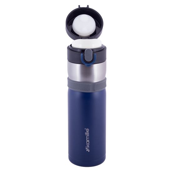 Термос-бутылка 400 мл из нержавеющей стали Kamille KM-2014