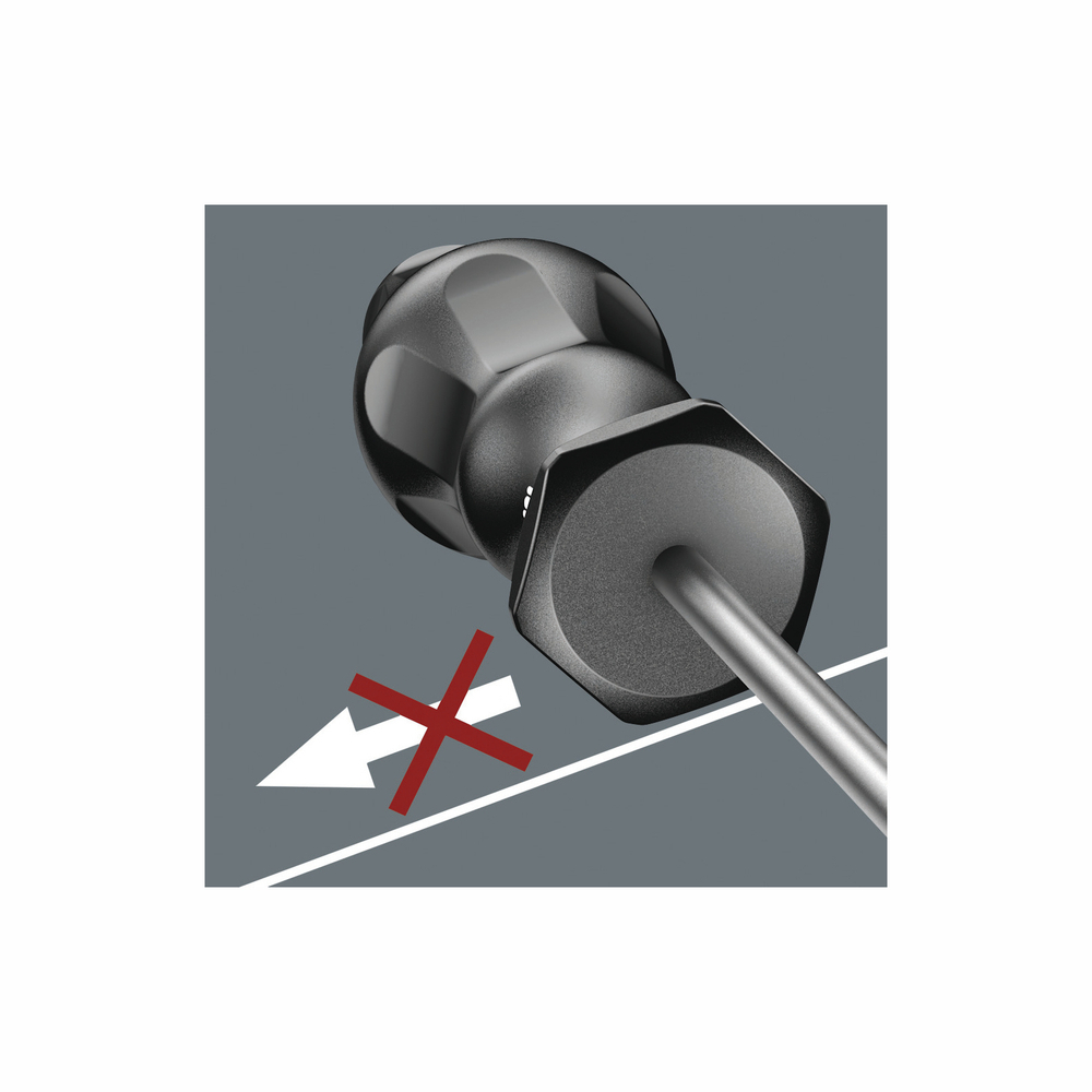 Отвёртка с профилем PZ2x100 мм Wera 05031226001