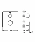 Душевая система Grohe Grohtherm 34730000 хром
