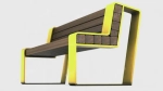 Скамейка Линия design