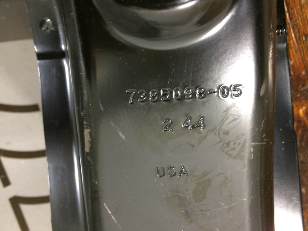 Лонжерон задний правый BMW X3 (G01) Новый Оригинал 41007493932