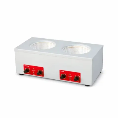 Колбонагреватель аналоговый двухместный с перемешиванием HMF-205S Optimum, 500 мл