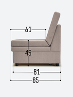 Кресло-кровать "Экономик" 70 см