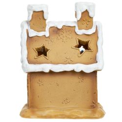 GAEM Фигурка декоративная с подсветкой "Домик", L10 W8,5 H12,5 см, 2в.