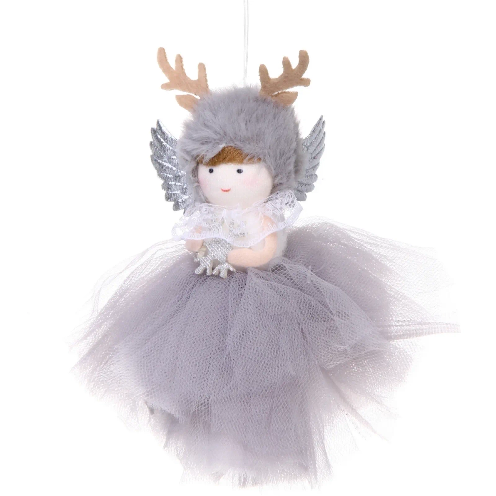 Подвеска «Фея из сказки» 14 см, графит