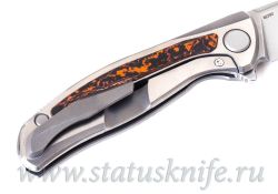 Нож Широгоров Флиппер F95NL 3M M390 CF MARS VALLEY MRBSфотография - 7