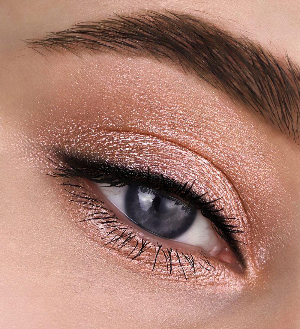 Жидкие тени для век LuxVisage METAL HYPE Liquid Eyeshadow - 2 Золотистый персик