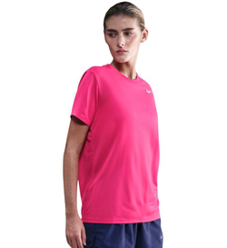 Женская теннисная футболка Nike Dri-FIT - rush pink/white