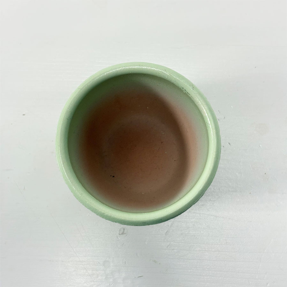Кашпо Bo mini, зеленый, 8 см, керамика