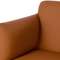 Кресло Bisq, коричневвая кожа