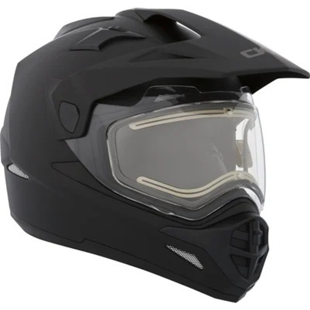 Шлем CKX QUEST RSV С ЭЛЕКТРИЧЕСКИМ ВИЗОРОМ BLACK
