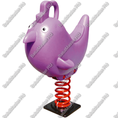 Детская качалка на пружине для игровых площадок "Курочка"