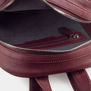Рюкзак Debussy petit из кожи теленка, бордового цвета