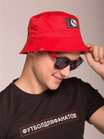 Панама легкая Город Горький красная