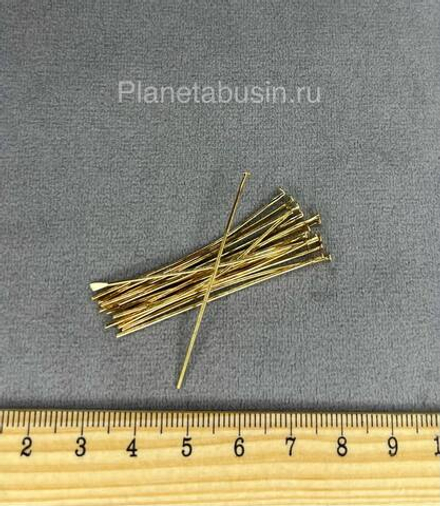 Пины гвоздики (розовое золото) 45 мм 0967